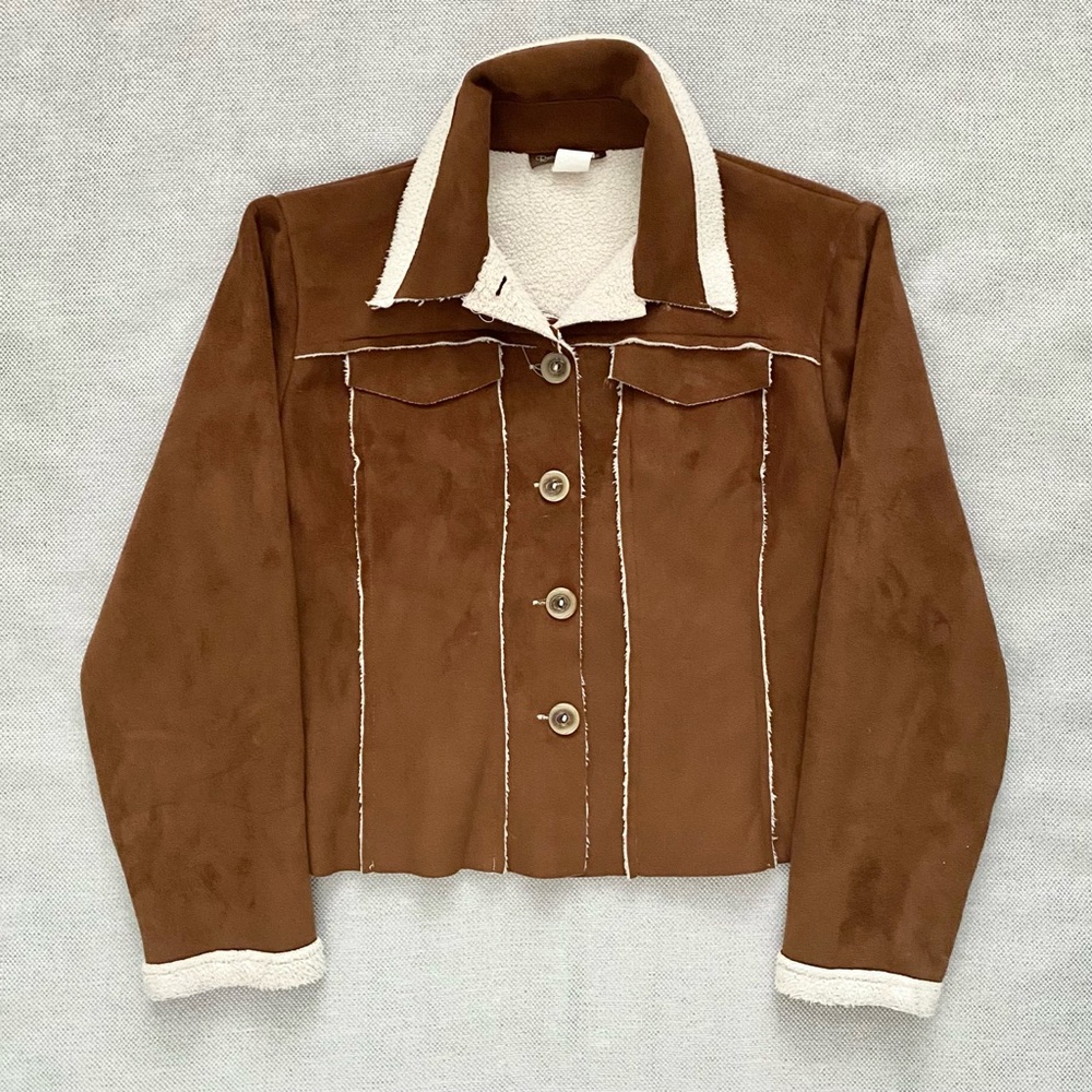 VTG RANCH DRESSING SUEDE MIDI COAT